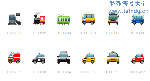 交通标识符号大全