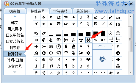 生化特殊符号☣