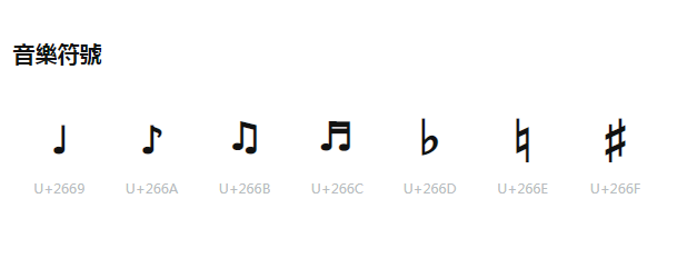 音乐记号大全